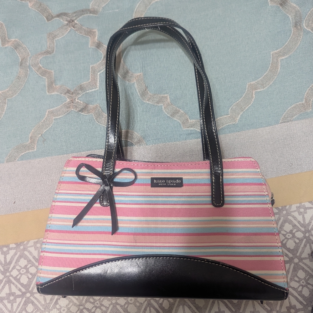 Kate Spade Pink and Black Shoulder Bag